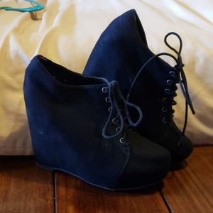 Black booties